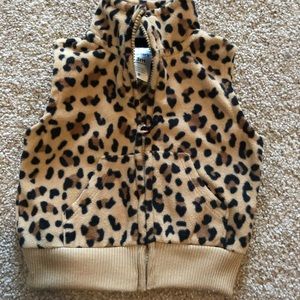 Girls fleece vest
